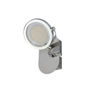 5W LED paviršinis šviestuvas ALESSIO, chromo sp./skaidrus, 3000K