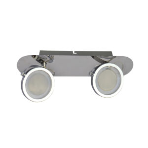 5W LED paviršinis šviestuvas ALESSIO, chromo sp./skaidrus, 3000K