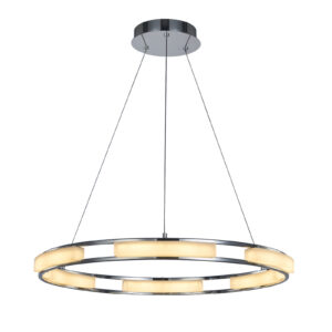 60W LED pakabinamas šviestuvas THEODORE, chromo sp., 3000K, dimeriuojamas
