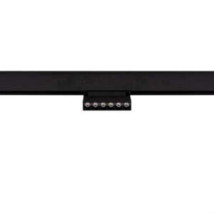 6W LED šviestuvas NORMAN į magnetinę sistemą MAGNETIC, juodas, 3000K