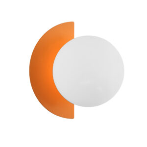 Sieninis šviestuvas NAUTI, 1xG9, oranžinės/baltos sp.