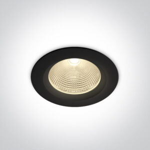 10W LED įleidžiamas šviestuvas, juodas, 3000/4000/5000K, 10110CA/B/V