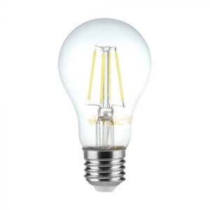 8W LED filamentinė lemputė, E27, A60, 3000K, dimeriuojama
