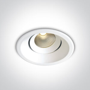 12W LED įleidžiamas pakreipiamas šviestuvas, baltas, 3000/3500/4000K, 11112TA/W/V