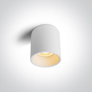 12W LED lubinis vidaus/lauko šviestuvas, baltas, 3000K, IP65, 67540A/W/W