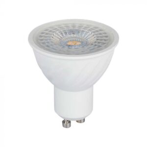 6W LED lemputė, GU10, 3000K, 110°, dimeriuojama