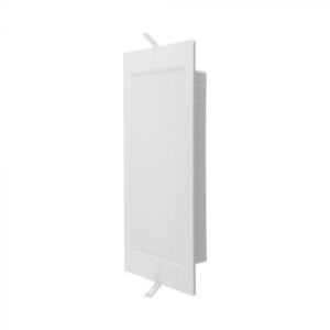 6W LED įleidžiama panelė, kvadratinė, balta, 6500K