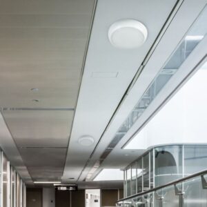 8W/16W/20W LED paviršinis šviestuvas, baltas, 3000/4000/6500K, IP54, CREE LED chip, su judesio davikliu ir avariniu moduliu