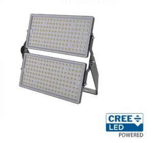 500W LED prožektorius, juodas, 6500K, CREE LED chip