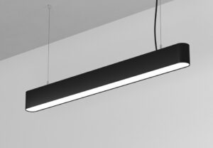 20,7W LED pakabinamas linijinis šviestuvas LIMA HE, juodas, 3000K, DALI
