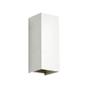 10W LED sieninis fasado šviestuvas, baltas, 2700/3200/4000K, IP65, šviečia į viršų ir į apačią