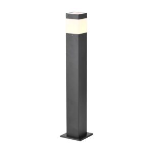 Pastatomas lauko šviestuvas, GU10, juodas, IP44, 80cm