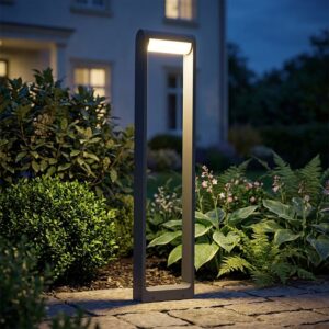 10W LED pastatomas lauko šviestuvas, juodas, 3000K, IP65, CREE LED chip