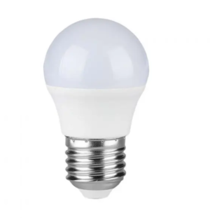 3,7W LED lemputė E27, G45, 6500K