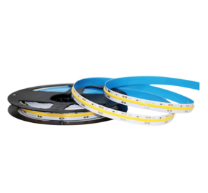 10W/m LED COB juosta, 24V, 3000K, 5 metrų ritė