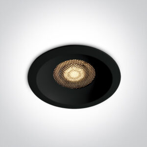 30W LED įleidžiamas šviestuvas su filtru nuo akinimo, juodas, 3000/3500/4000K, 10130DH/B/V