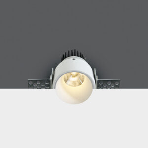 3W LED užglaistomas šviestuvas, baltas, 3000/3500/4000K, 10103BTR/W/V