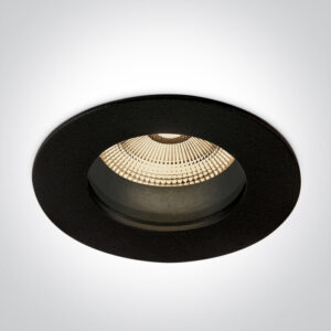 6,5W LED įleidžiamas vidaus/lauko šviestuvas, juodas, 3000/3500/4000K, IP65, 10107MD/B/V