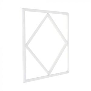 64W LED panelė - šviečiantis rėmelis, 60x60cm, baltas, 6500K
