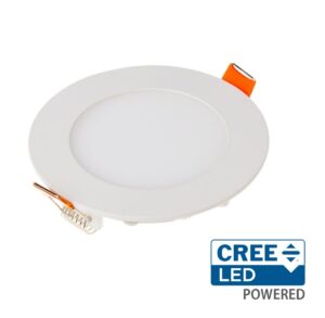 6W LED įleidžiama panelė, balta, 3000/4000/6500K, CREE LED chip