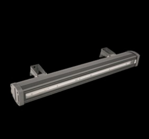 24,7W sieninis fasado šviestuvas FASAD WALL LED, pilkas, 4000K, IP65