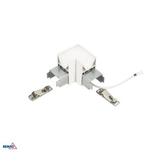 13,5-40W LED linijinio šviestuvo LARQUES L formos sujungimas, baltas, 3000/3500/4000K