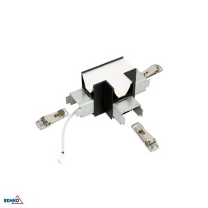 13,5-40W LED linijinio šviestuvo LARQUES T formos sujungimas, juodas, 3000/3500/4000K